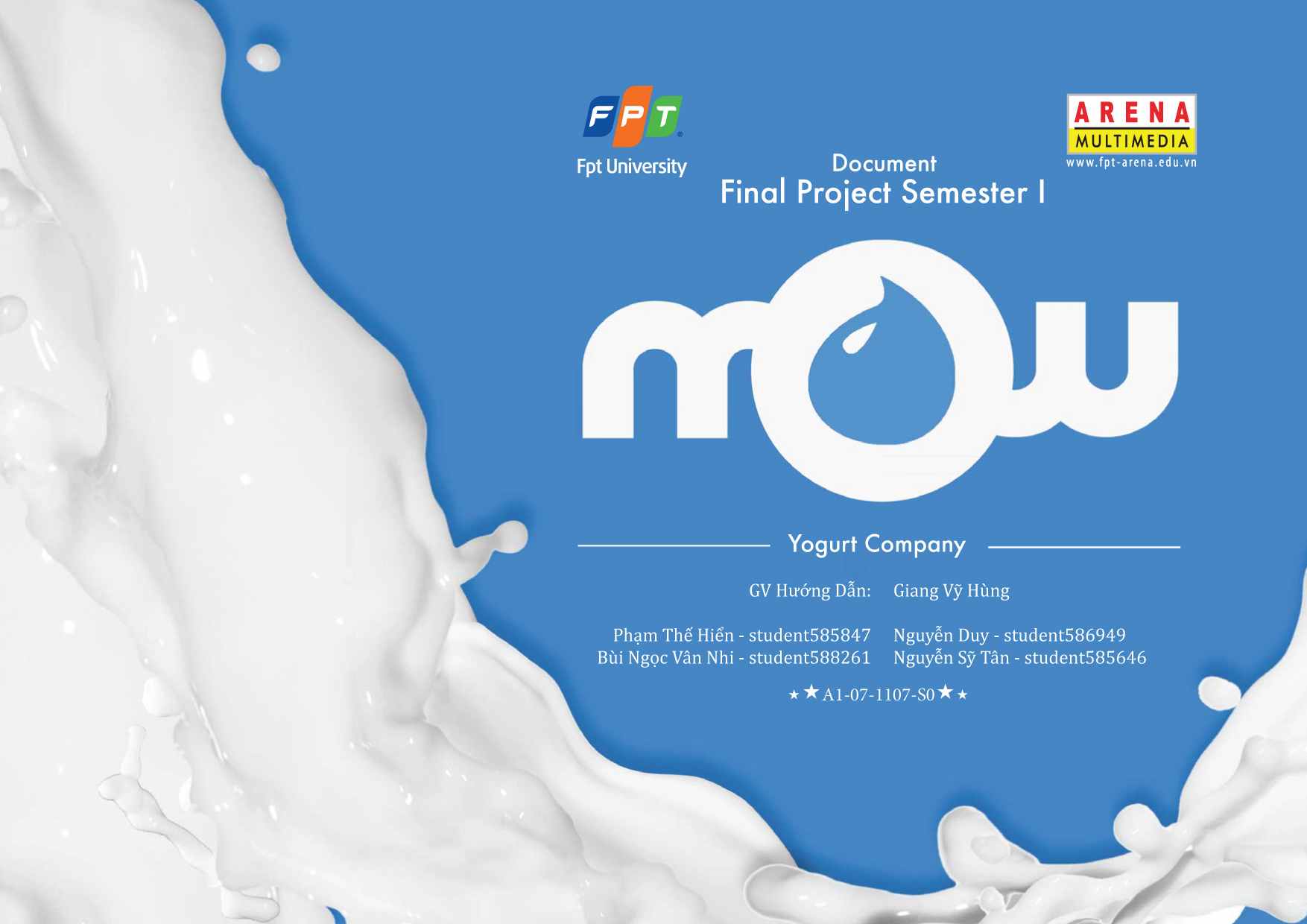 Yogurt Company Mow -1107S0