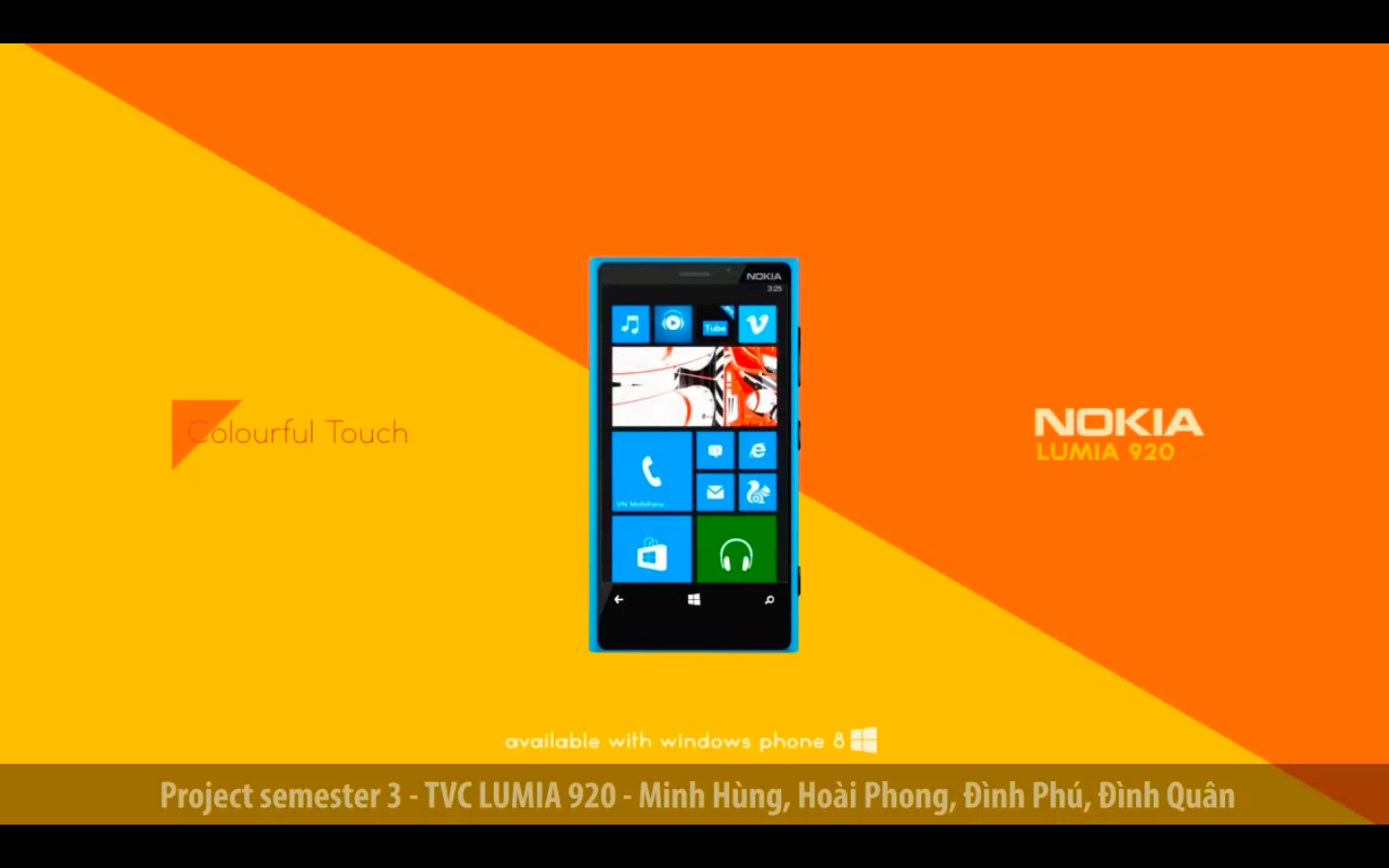 Project Sem 3 – TVC Lumia 920
