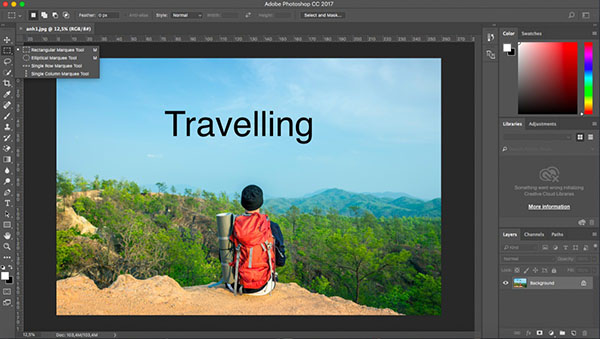 Cách xóa chữ trong Photoshop thật đơn giản