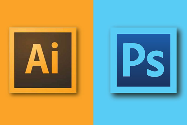 sự khác nhau giữa photoshop và illustrator