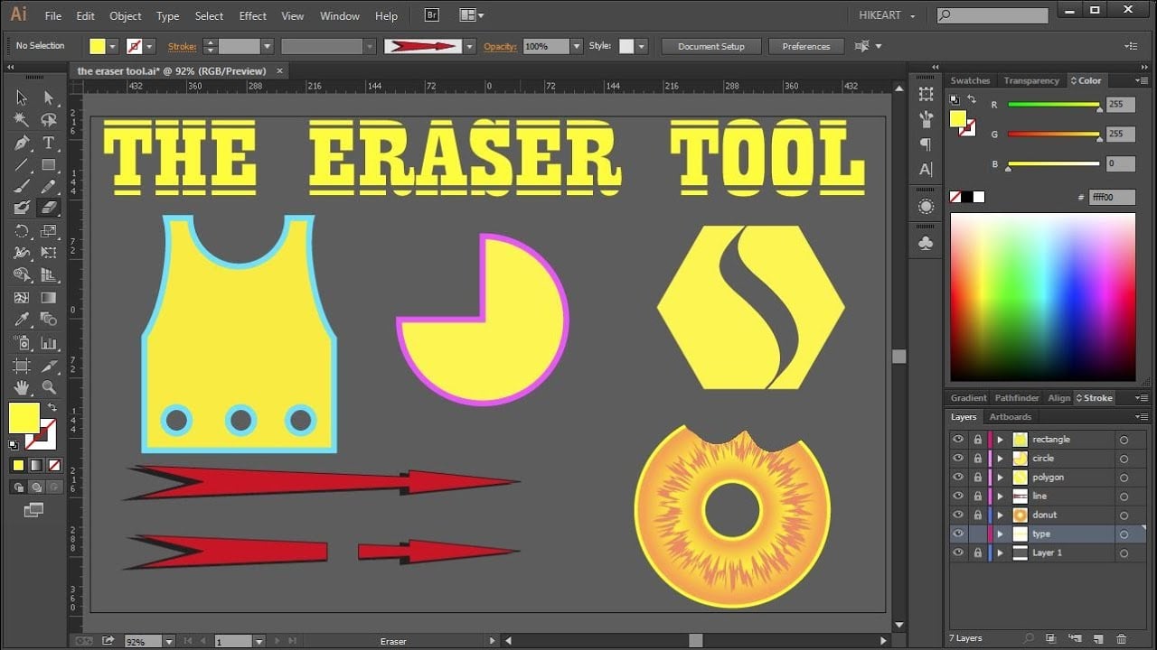 Eraser-Illustrator 