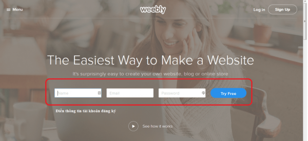 Hướng dẫn sử dụng Weebly để thiết kế website miễn phí