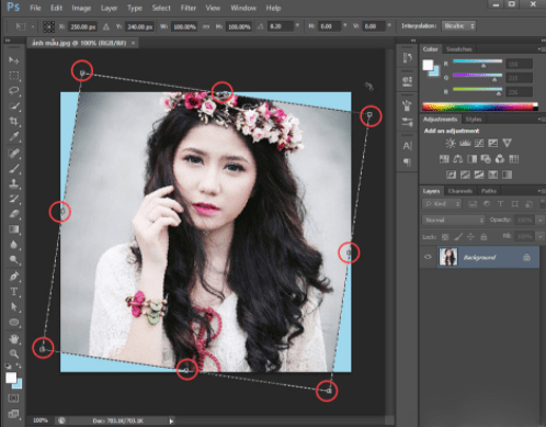 Với kỹ năng xoay hình tài ba và sử dụng phần mềm Photoshop chuyên nghiệp, bạn sẽ có thể tạo ra những bức ảnh độc đáo và đẹp mắt. Hãy xem hình ảnh liên quan để biết thêm chi tiết về cách xoay hình trong Photoshop nhé! 