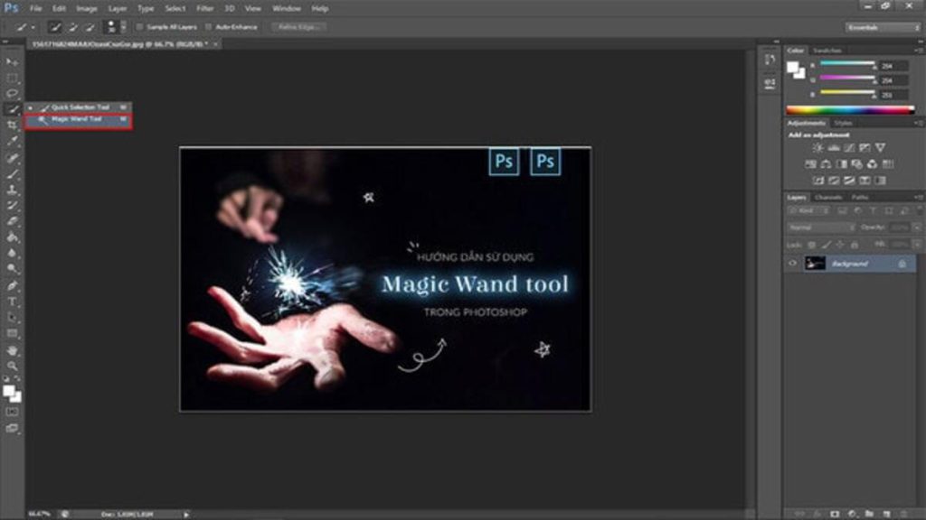 Ảnh đại diện magic wand tool