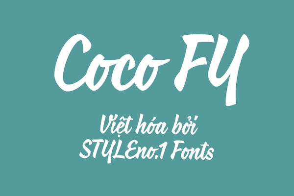 10 Font chữ vintage đẹp được Việt hoá