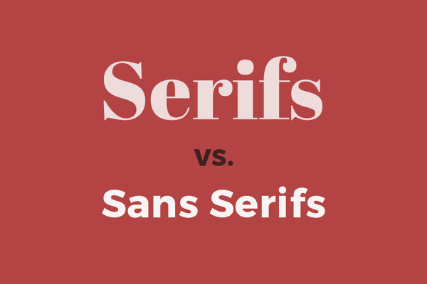 Dalloni: Serif dhe Sans-serif