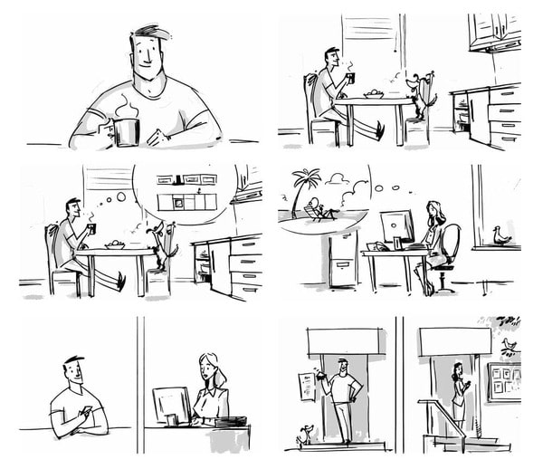 Công đoạn Storyboard