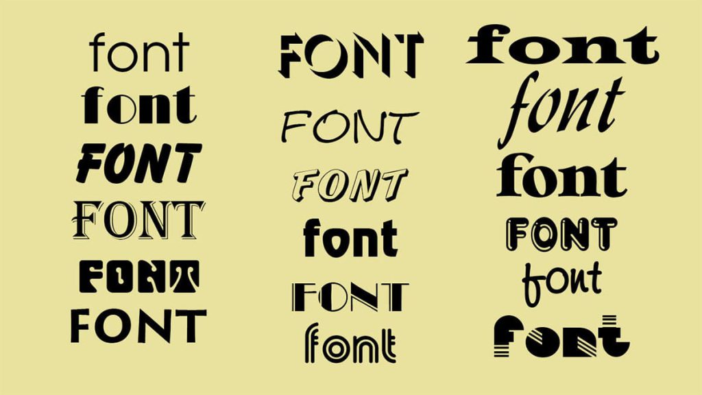 Font chữ đẹp cho thiết kế