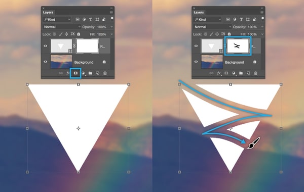 photoshop shape vs raster layer