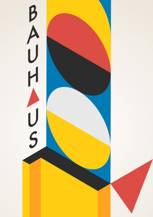 Ứng dụng của phong cách Bauhaus trong thiết kế