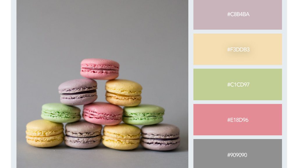 Website thiết kế màu Pastel