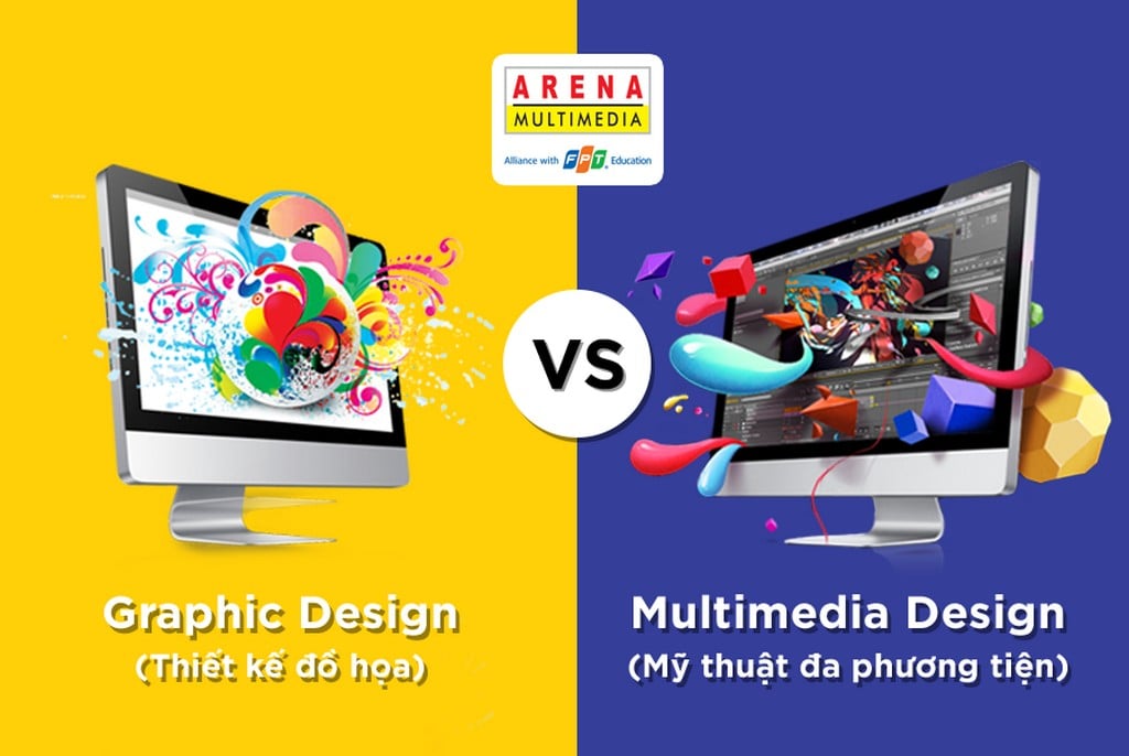 Multimedia có gì khác với Graphic Design?
