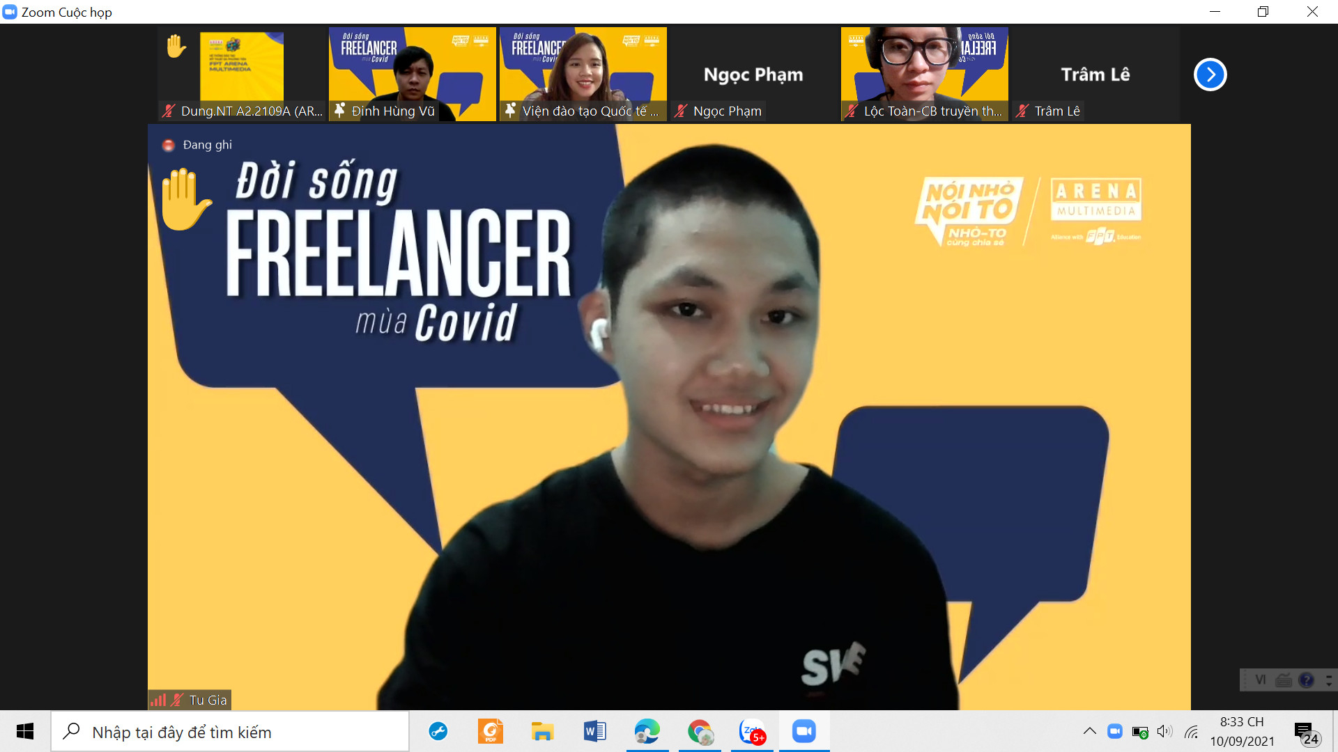 13 Zoomtalk Doi song Freelancer mua covid