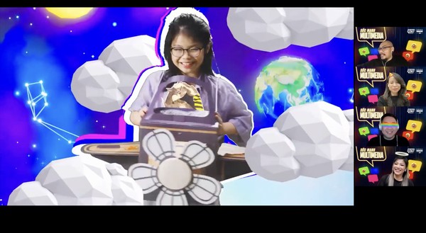 Tác phẩm “MOMMA” của 3 bé nhà Tia Liêu khiến người xem ngạc nhiên, thích thú. Multimedia đã trở nên "bình thường" với các em bé được lớn lên trong thời đại số