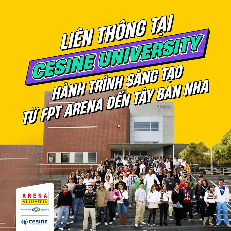 Đại học Cesine là một trường chuyên về 2 lĩnh vực Design and Business, được cấp phép hoạt động bởi chính phủ Tây Ban Nha và là tổ chức giáo dục tư nhân lớn nhất Bang Cantabria từ năm 1993