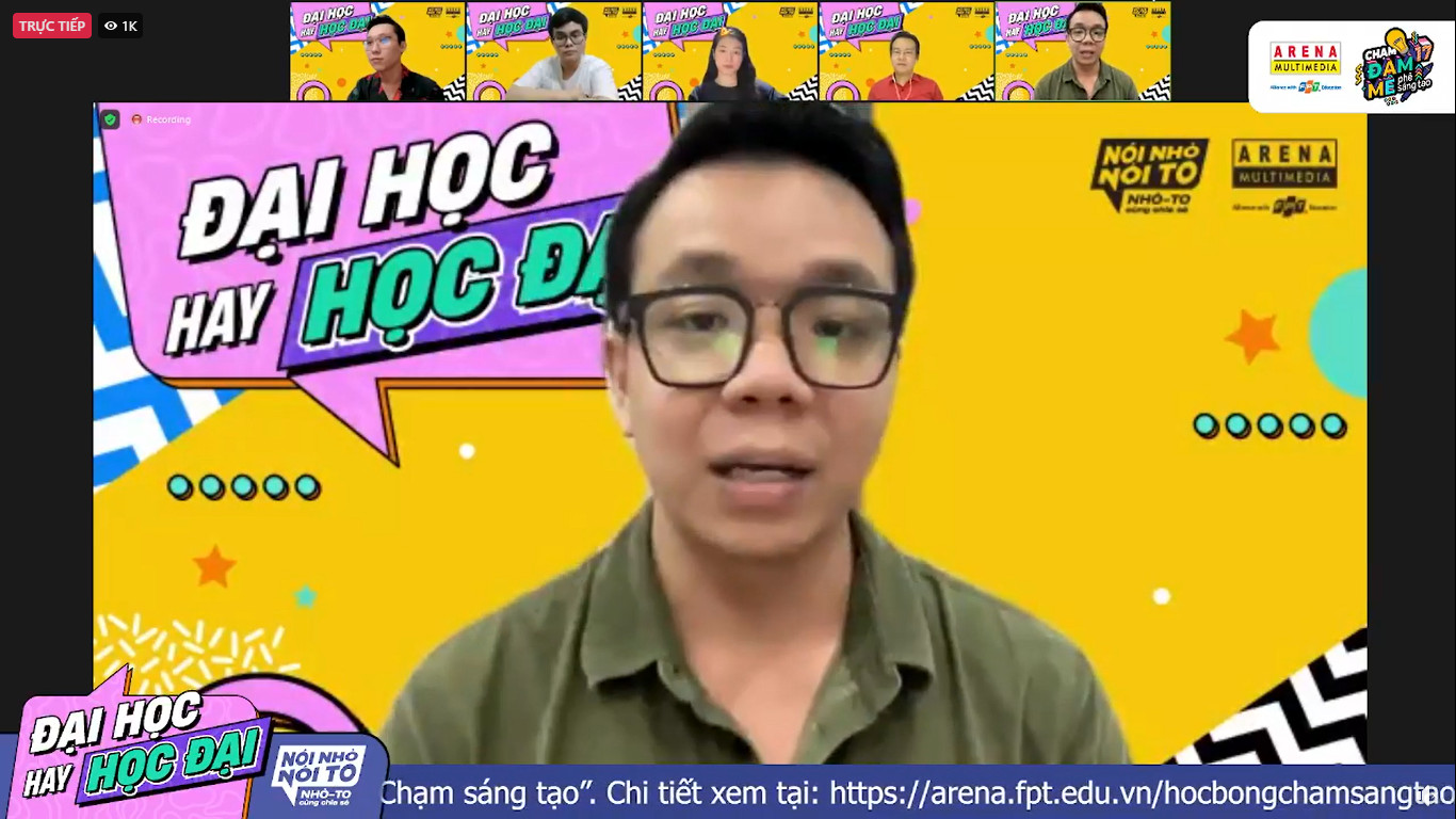 Anh Phan Nhật chia sẻ về vấn đề Đại học hay Học đại