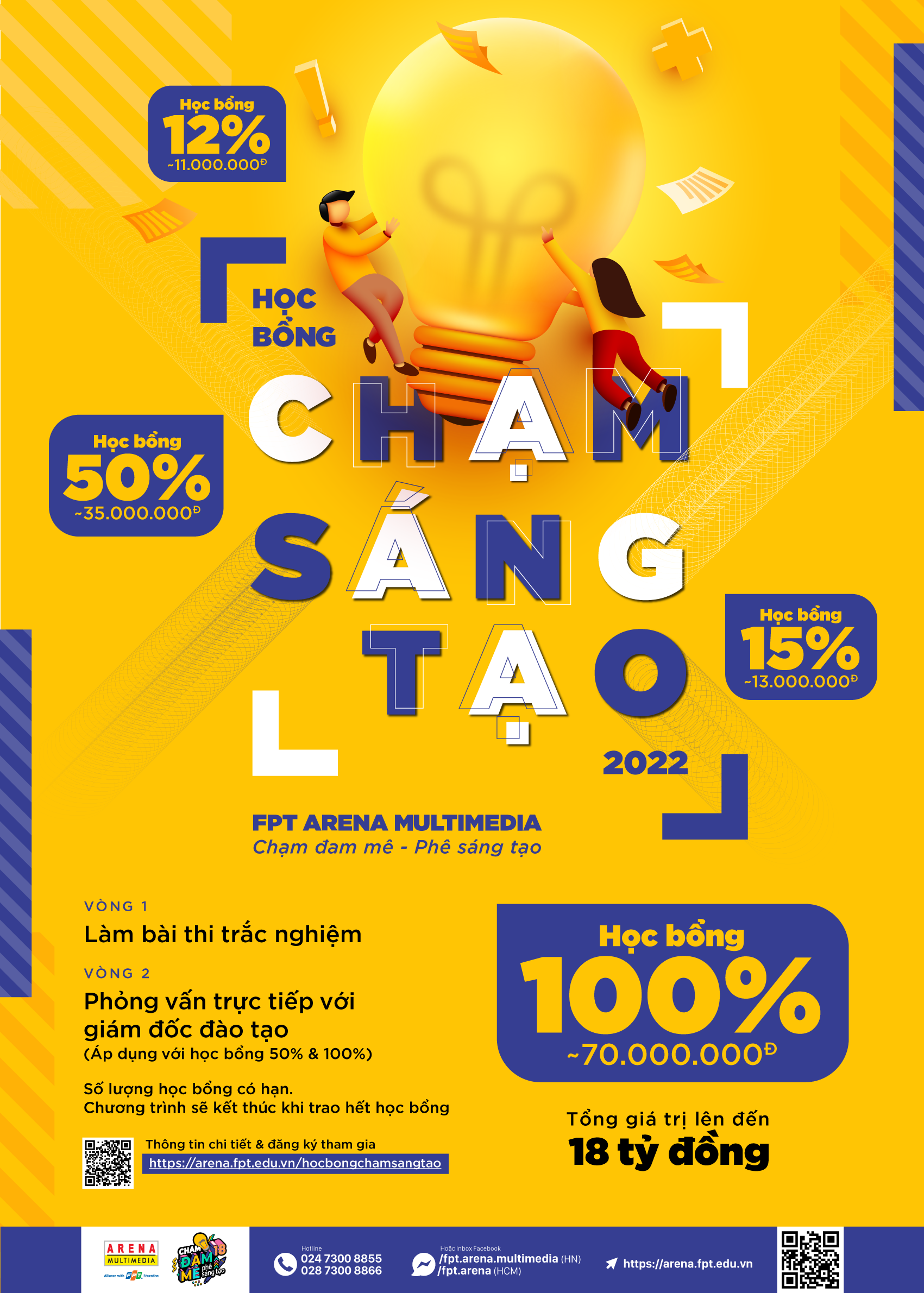 hoc bong Cham Sang Tao 2022