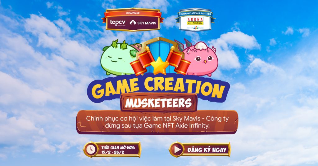 Game creation banner