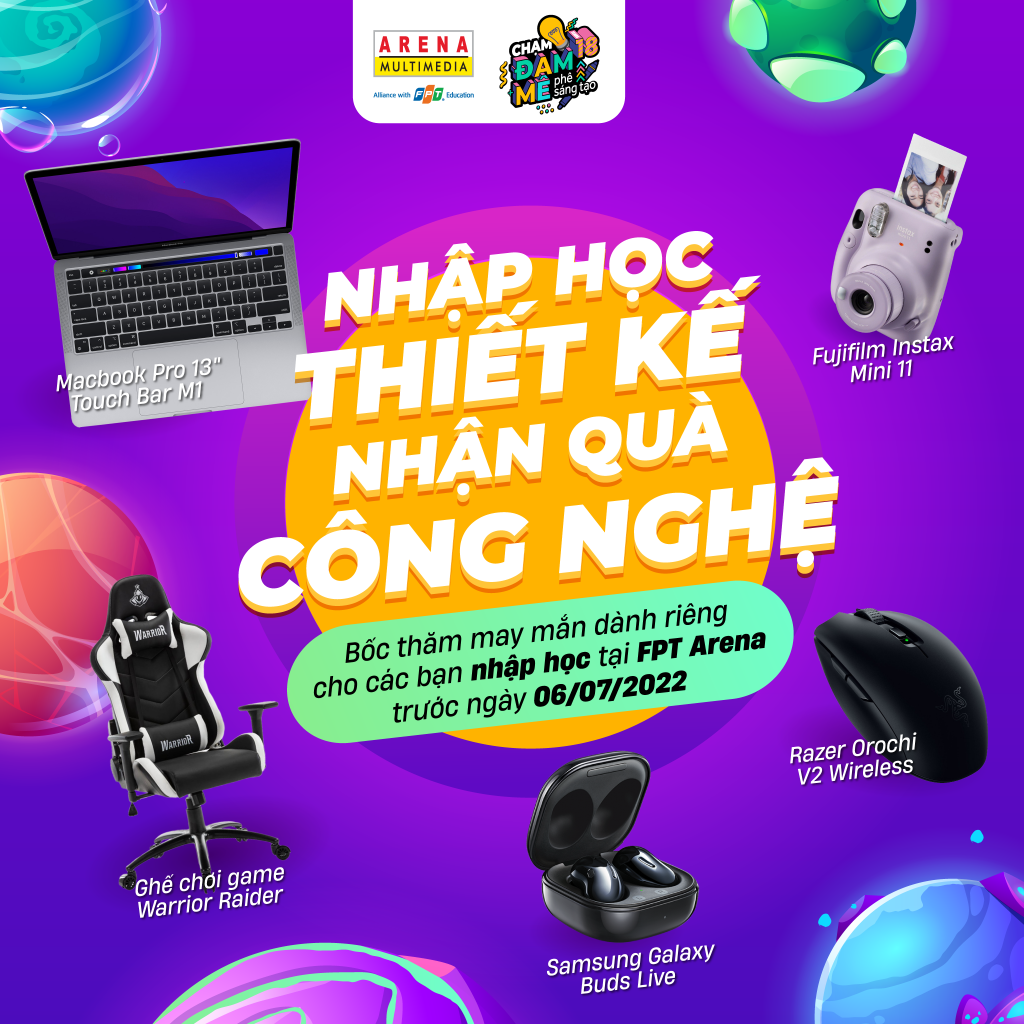 Nhập học nhận quà công nghệ