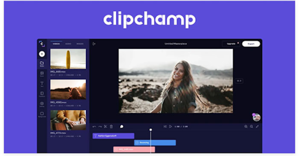 Edit video online với phần mềm ClipChamp