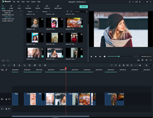 Edit video online với phần mềm Wondershare Filmora