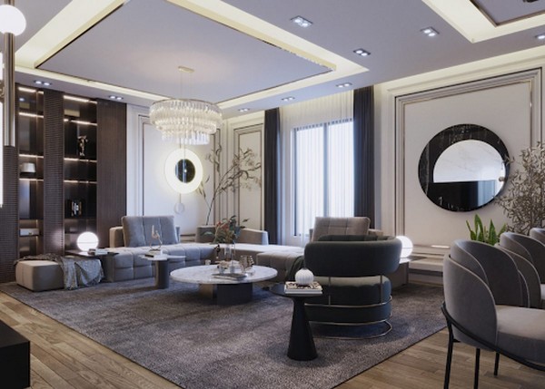 Phong cách tân cổ điển mang đến một tổng thể hài hòa giữa cổ điển và hiện đại
