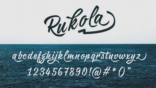 Bộ font Rukola Việt hóa được nhà sản xuất hỗ trợ nhiều ký tự đa dạng