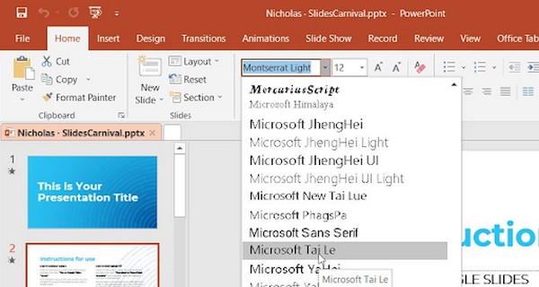 PowerPoint font: Với năm 2024 đến, PowerPoint font sẽ càng trở nên đa dạng hơn bao giờ hết. Có rất nhiều loại font mới và thú vị sẽ xuất hiện, giúp cho bài thuyết trình của bạn trở nên đặc biệt hơn. Không những thế, bạn có thể điều chỉnh chúng để phù hợp với phong cách của mình luôn.