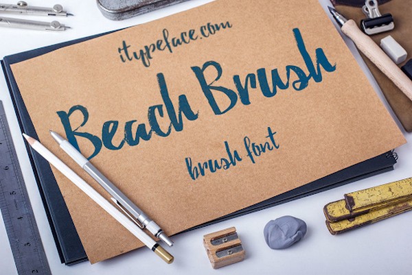 Font Beach Brush