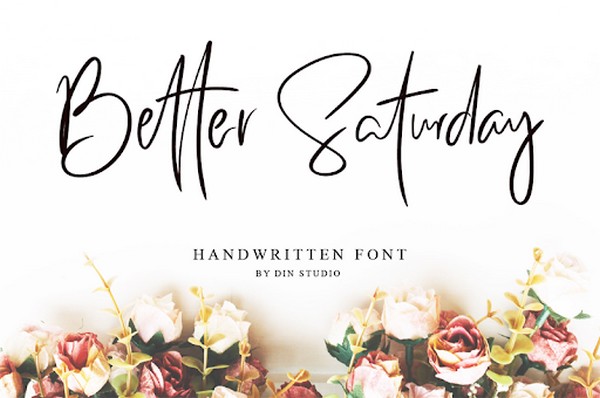 Font Better Saturday