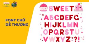 Top những font chữ dễ thương