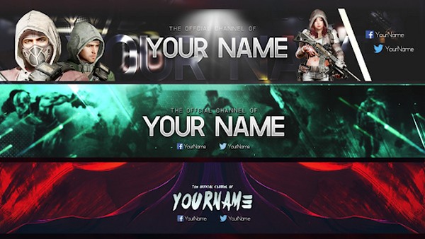 Gaming Youtube Channel Banner