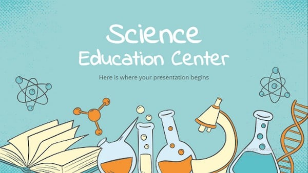 Mẫu slide khai mạc phù phù hợp với những môn học tập tương quan cho tới sinh học tập, khoa học tập, hóa học
