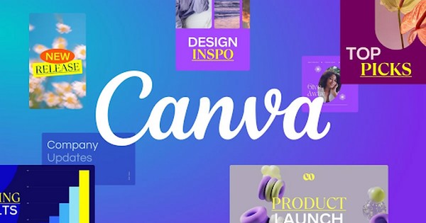 Phần mềm Canva hỗ trợ thiết kế banner