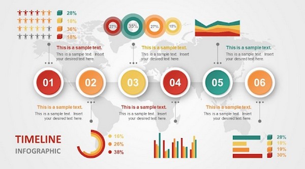 Thiết tiếp Infographic canh ty người coi bài bác PowerPoint góp thêm phần ấn tượng