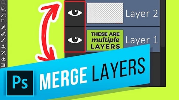 Hướng dẫn gộp Layer trong Photoshop với Merge Layers