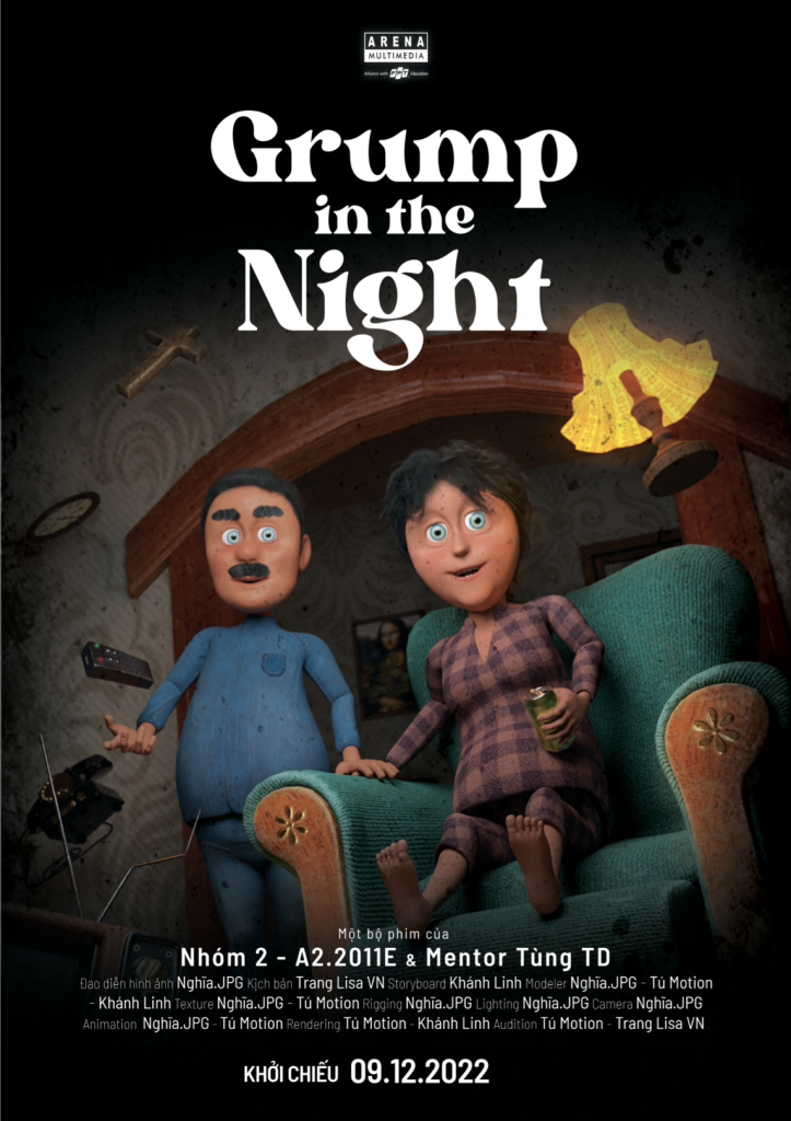 Grump in the Night - Đồ án xuất sắc về 3D Animation của sinh viên nhà FPT  Arena Multimedia