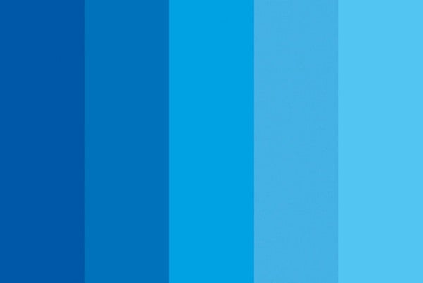 Tìm hiểu về màu xanh da trời và cách sử dụng trong thiết kế