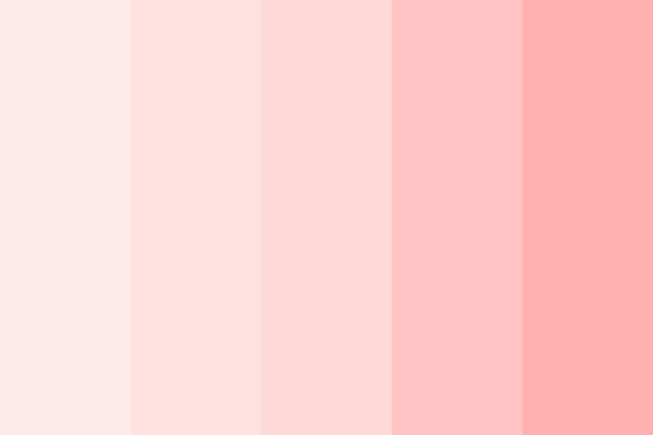 Sử dụng nhiều white color phối hợp nằm trong đỏ chót muốn tạo color hồng pastel