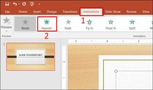 Cách chèn hiệu ứng vào slide PowerPoint