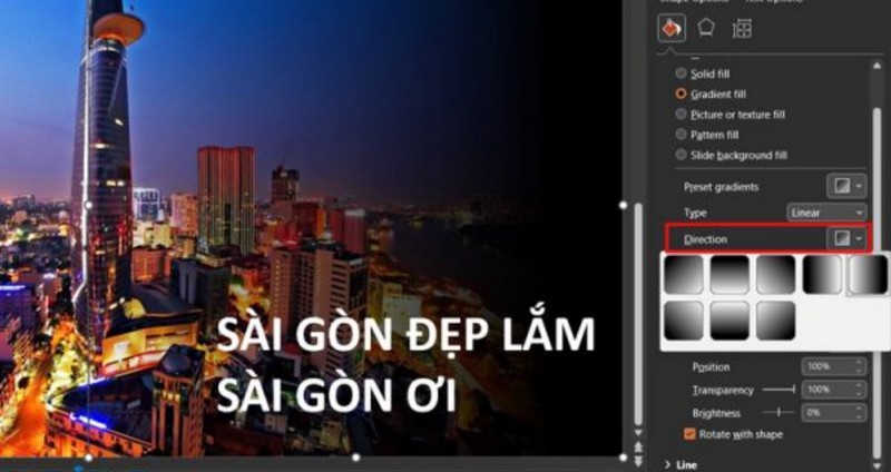 Cách làm chữ nổi ở Powerpoint