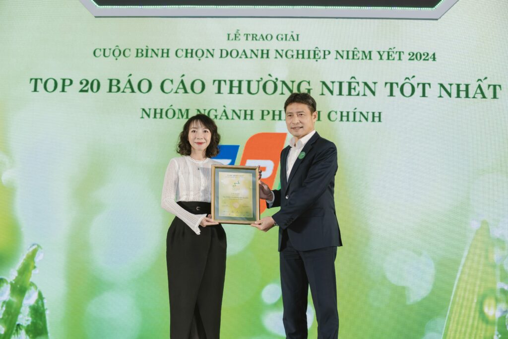 Top 20 bao cao thuong nien tot nhat nhom nganh phi tai chinh min