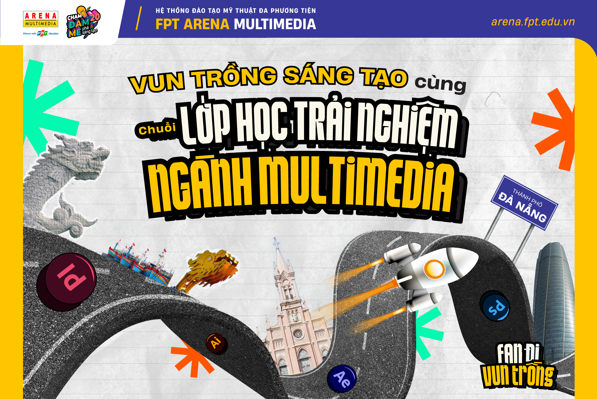 FPT Arena Đà Nẵng tổ chức chuỗi lớp học trải nghiệm