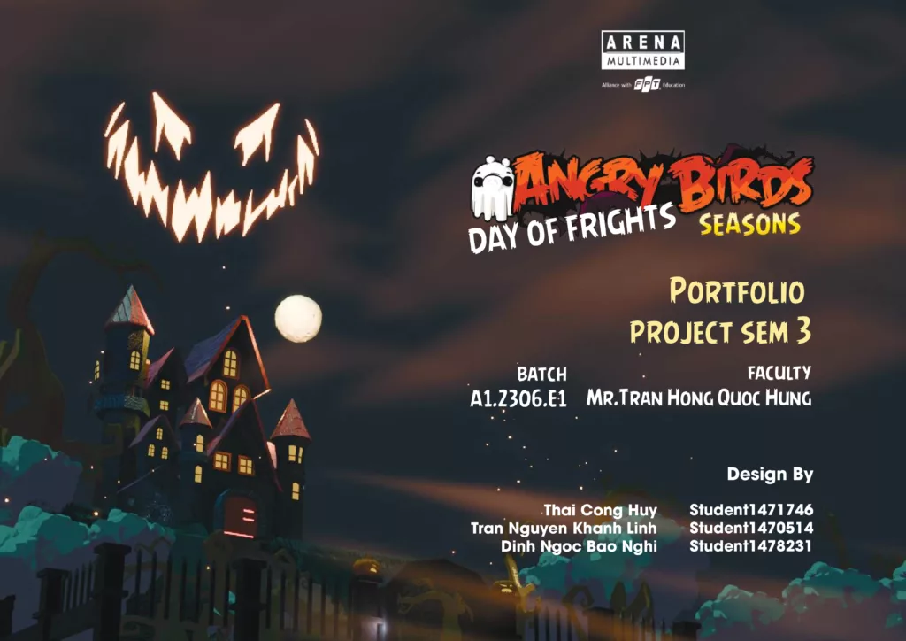 Đồ án học kỳ III - Film marking & Game design: Angry Birds: Day of Frights