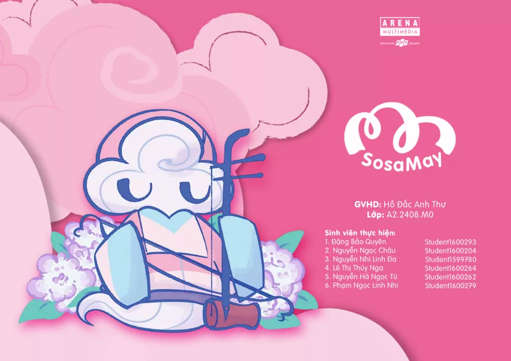 SOSAMAY – Bộ nhận diện thương hiệu khăn giấy mang màu sắc văn hóa Việt