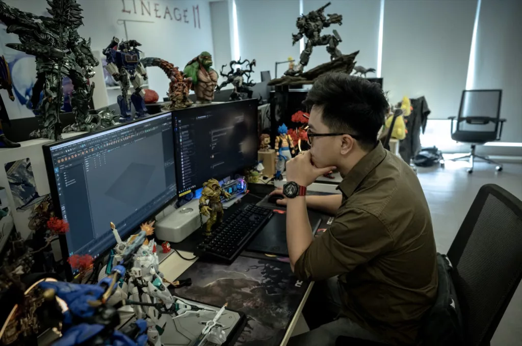 Trần Thiện Tâm hiện là Senior 3D Environment Artist tại NCSoft