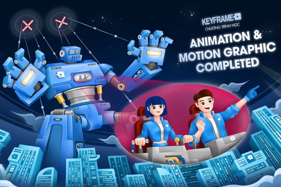 Top 5 khóa học 3D Animation uy tín được lựa chọn năm 2025 5 Học 3D Animation tại Keyframe Training