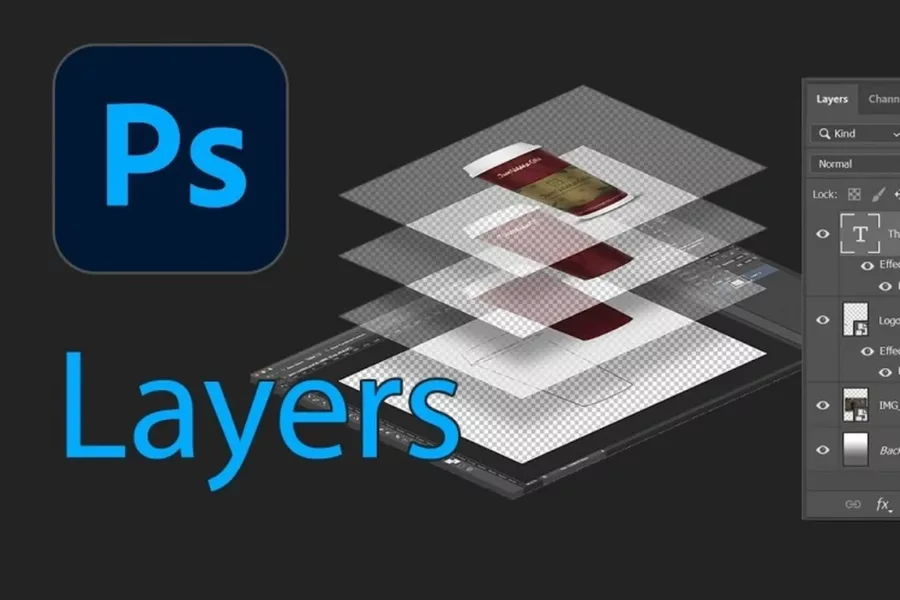 7 bước cơ bản học học Photoshop cho người mới bắt đầu 2 Hiểu và sử dụng Layer đúng cách giúp học Photoshop cho người mới bắt đầu trở nên dễ dàng và hiệu quả hơn