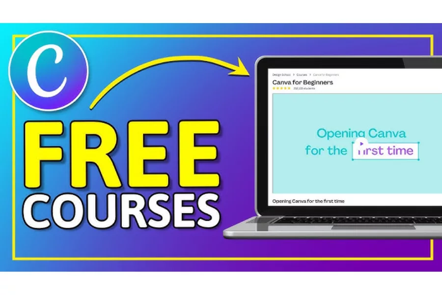 Canva Design School là nền tảng hỗ trợ bổ sung kiến thức thiết kế cho người học Photoshop cơ bản một cách trực quan và dễ hiểu