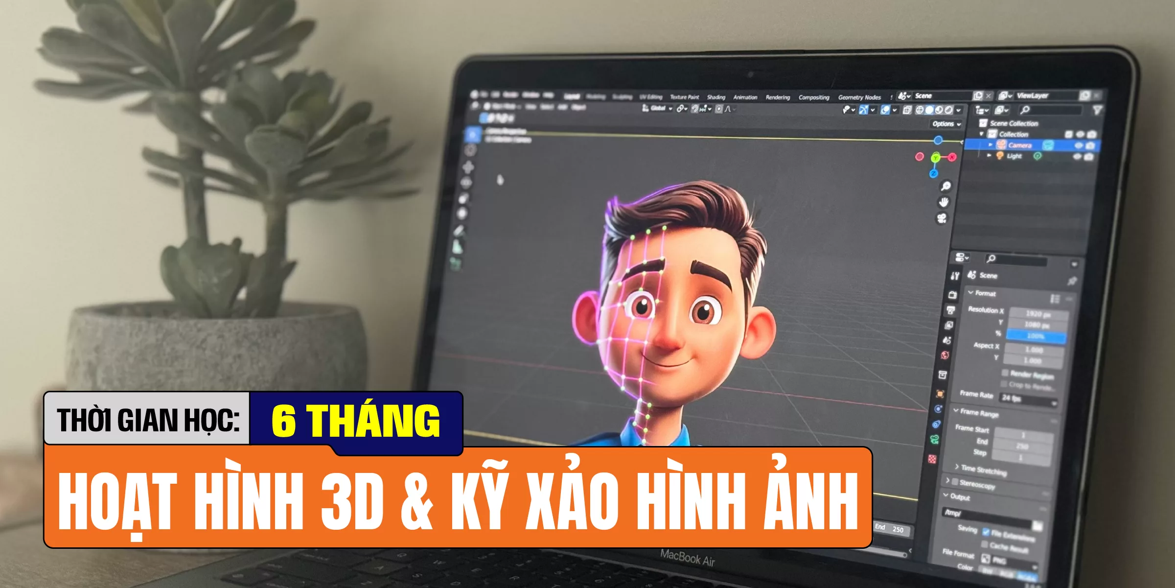 Thiết kế 2D/ 3D/ Animation/ Game/ App - 6 tháng 29 4